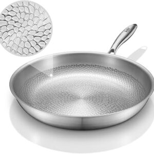 VocVoi Titanium pans for cooking,12″ Nonstick pro frying cookware