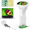 WINWEND Microscope for Kids – Portable Handheld Magnifying Glass for Girls | Mini Digital Microscope for Boys Educational Science Toys | Age 3 4 5 6 7 8 9 10 11 Years Old Kids Christmas Birthday Gifts