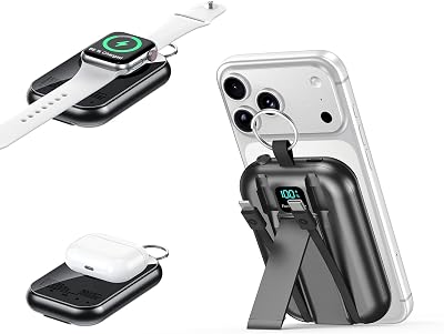 RXRBDA 10000mAh Power Bank with Built-in 2 Cables