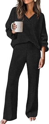 RUMIA Lounge Sets Women Cozy Travel Matching Sweater Fall Outfits