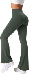 COPYLEAF Women Flared Leggings