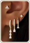 M MOOHAM Dangle Earrings Hypoallergenic Set