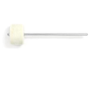 6" Short Felt Bass Drum Beater w/Felt Head for Warm Punchy Tone (SC-3261)