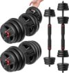 LIFEOG Adjustable Dumbbell Set