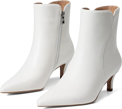 CYNLLIO Kitten Heel Ankle Boots