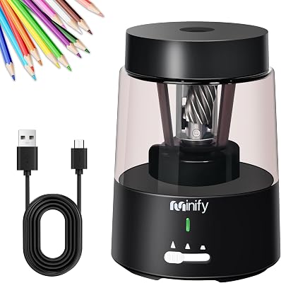 MINIFY Electric Pencil Sharpener