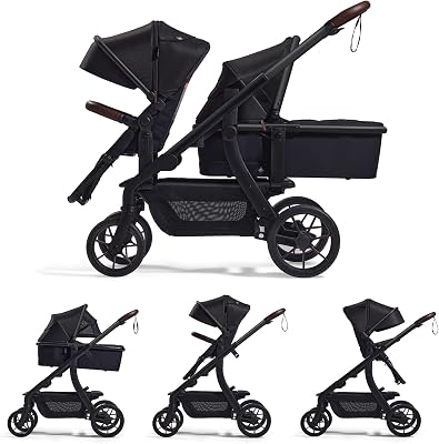 Momcozy ChangeGo Single to Double to Wagon Stroller, 23 Configurations