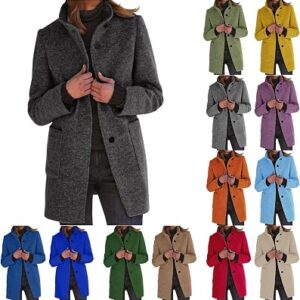 QXQYGRZ Pea Coats for Women