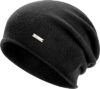 Wool Slouchy Beanie Warm Beanie Hats Women Breathable Knitting Skull Beanies 100%