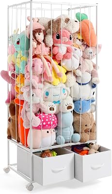 Large Stuffed Animal Storage Metal Stuffed Animal Zoo Easy Side Access