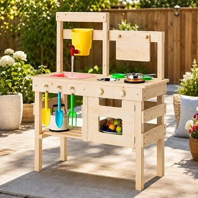 DOOWROODNI Kids' Outdoor Play Kitchen