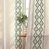 JOYDECO Light Filtering Linen Curtains