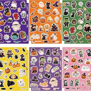 Halloween Stickers – 240 PCS Halloween Party Favors Water Bottle Stickers