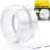 Affixar Double Sided Tape, 2 Rolls Heavy Duty Nano Mounting Tape, Removable