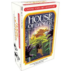 Asmodee Choose Your Own Adventure: House of Danger Board Game - Embark on a Perilous Journey in this Cooperative Narrative Adventure, Ages 10+, 1+ Players, 1+ Hour Playtime