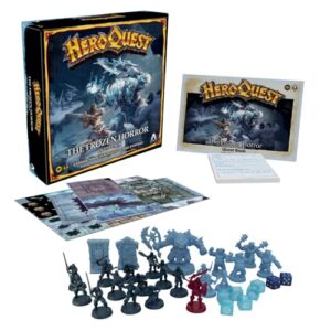Avalon Hill HeroQuest The Frozen Horror Quest Pack, Dungeon Crawler Game for Ages 14+, Requires HeroQuest Game System to Play