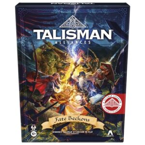 Avalon Hill Talisman Alliances: Fate Beckons Board Game | Talisman Expansion | Cooperative Fantasy Adventure Games | Ages 12+ | 2 to 6 Players