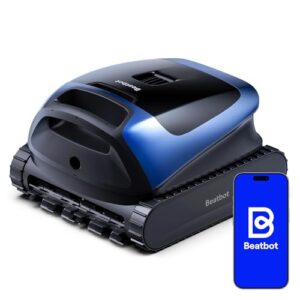 Beatbot Sora 30 Pool Vacuum Robot with Smart Surface Parking, Shallow-Area Cleaning, 6800GPH Suction Power, 5L Capacity for Pools Up to 3229 sq. ft, Navy
