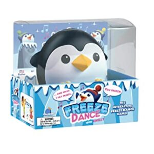 blue orange Freeze Dance with Chilly Fun Interactive Children Game - Educational Penguin Music and Dance Game Games - 1 to 4 Players for Ages 4+