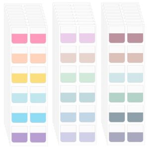 BOHUIZ 360 Pcs Sticky Index Tabs, Colored Book Sticky Tab for Notebooks
