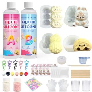 Bond Craftor Taba Squishy Making Kit for Gifts- 21oz Liquid Silicone Gel