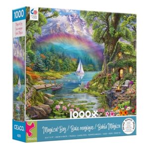 CEACO Magical Bay, 1,000 Piece Jigsaw Puzzle for Adults, Landscape Puzzle