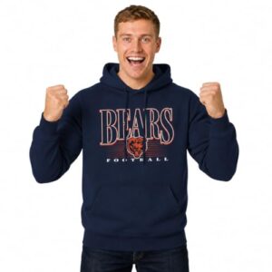 Chicago Bears NFL Overtime Blueprint Pullover Hoodie Men Women