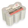 Clear Packing Tape Heavy Duty 48 Rolls, 1.7mil Thickness, Strong Adhesive for Shipping, Moving & Packaging, 1.88" Wide x 60 Yards Per Roll, Smooth Unroll, Clear Finish, Fits Standard Dispensers