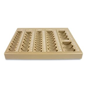 CONTROLTEK 6-Denomination Self Counting Loose Coin Tray