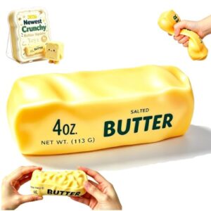 Crunchy Butter Squishy Slow Rising Fidget Toys ASMR Squishy Crunchy
