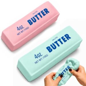 Crunchy Butter Squishy Toy Bead Filled Slow Rising Stress Ball
