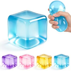 Cute Soft Squeeze Toy for Teens and Adults, Sensory Fidget Toy, Stress Relief Squishy Toy, Portable Desk Toy, Fun Gift