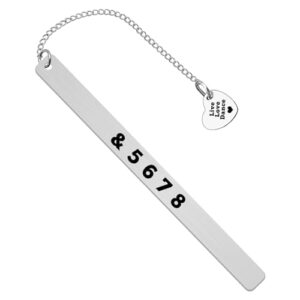 Dance Teacher Gifts Live Love Dance Bookmark Dance Lover Gift Dance Team Gift Dance Instructor Gift Christmas Thanksgiving Birthday Gift Appreciation Gift for Dance Teacher