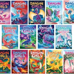 Dragon Girls Series 14-Book Collection Set (Books 7–20) by Maddy Mara – Magical Dragon Adventures, Friendship, Courage & Fantasy Chapter Books for Young Readers
