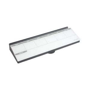ECR4Kids MessageStor Dry-Erase Keyboard Write and Store, Desk Organization, Grey