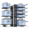 Felibeaco Adjustable Pots and Pans Organizer Under Cabinet, 3 DIY Assembly