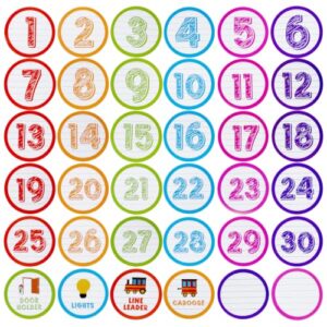 FgTnYh 36pcs Boho Line Up Spots Back to School Supplies for Preschool Pre-K Kindergarten and Elementary Classroom Teacher Must Haves for Teaching and Lining Up