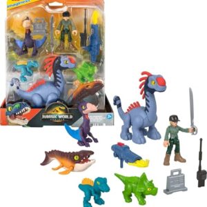 Fisher-Price Imaginext Jurassic World Rebirth Action Figure Multi Pack