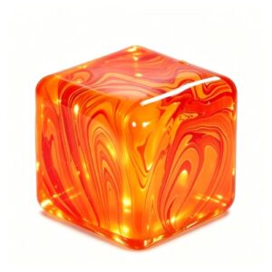 Fxnztumyth Flow Stress Cube Squishy Toy, Soft Sensory Stress Relief Squeeze Toy