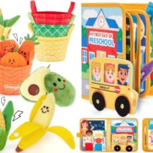 hahaland Baby Sensory Toys and Busy Book for 1 Year Old and Up