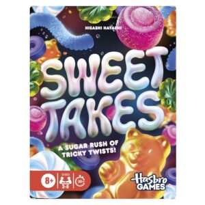 Hasbro Gaming Sweet Takes Game | Candy Themed Family Card Game for Kids, Teens, and Adults | 2 to 5 Players | 30 Mins. | Fun Summer Activities | Vacation Travel Essentials | Ages 8+