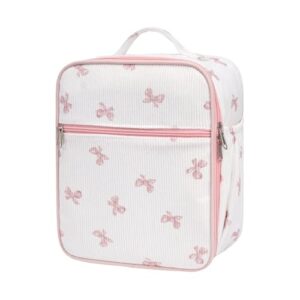honitty Lunch Box for Women,Adult Small Lunch Bag,Reusable Insulated Lunch Box,Quilted Portable Lunch Bags