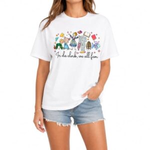 in Da Clerb We All Fam Teachers Tshirt - Back to School Classroom Tshirt - Teacher Shirts - First Day Teacher Tshirts - Teachers Appreciation Gifts (White,3XL)