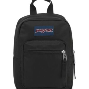 JanSport Big Break Insulated Lunch Bag - Small Soft-Sided Cooler Ideal for Class, Work, or Meal Prep, Black
