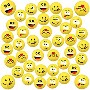 Jerify 40 Pcs Foam Golf Ball, 1.57 Inch Mini Practice Balls, Yellow
