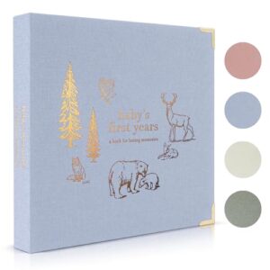Keepsake Baby Memory Book for Boys and Girls - Timeless First 5 Year Book