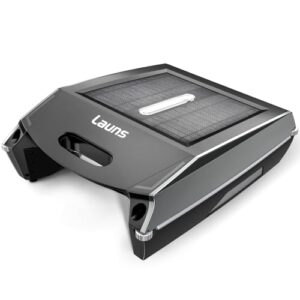 Launs Solar Pool Skimmer Robot, Robotic Pool Skimmer Automatic Floating, F1