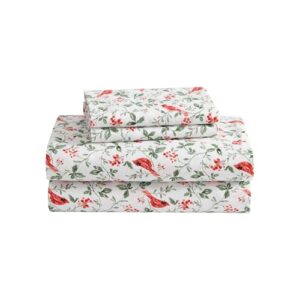 Laura Ashley - Twin Sheet Set with Fitted Sheet & Pillowcase