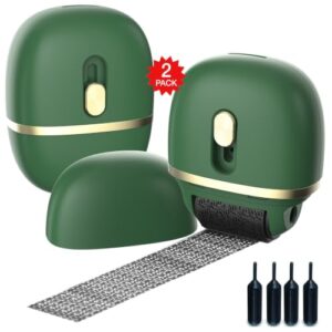 Lomil Identity Protection Roller Stamps, Green, 2 Pack