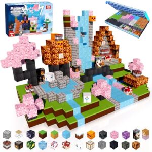 Magnetic Blocks - 150PCS Magnetic Building Blocks Cubes Adventurer, Magnets Toys for Kids Age Age 3 4 5 6 7 8 9 10 12, Sensory Stacking Construction Toy Christmas Birthday Gifts for Kids Boys Girls